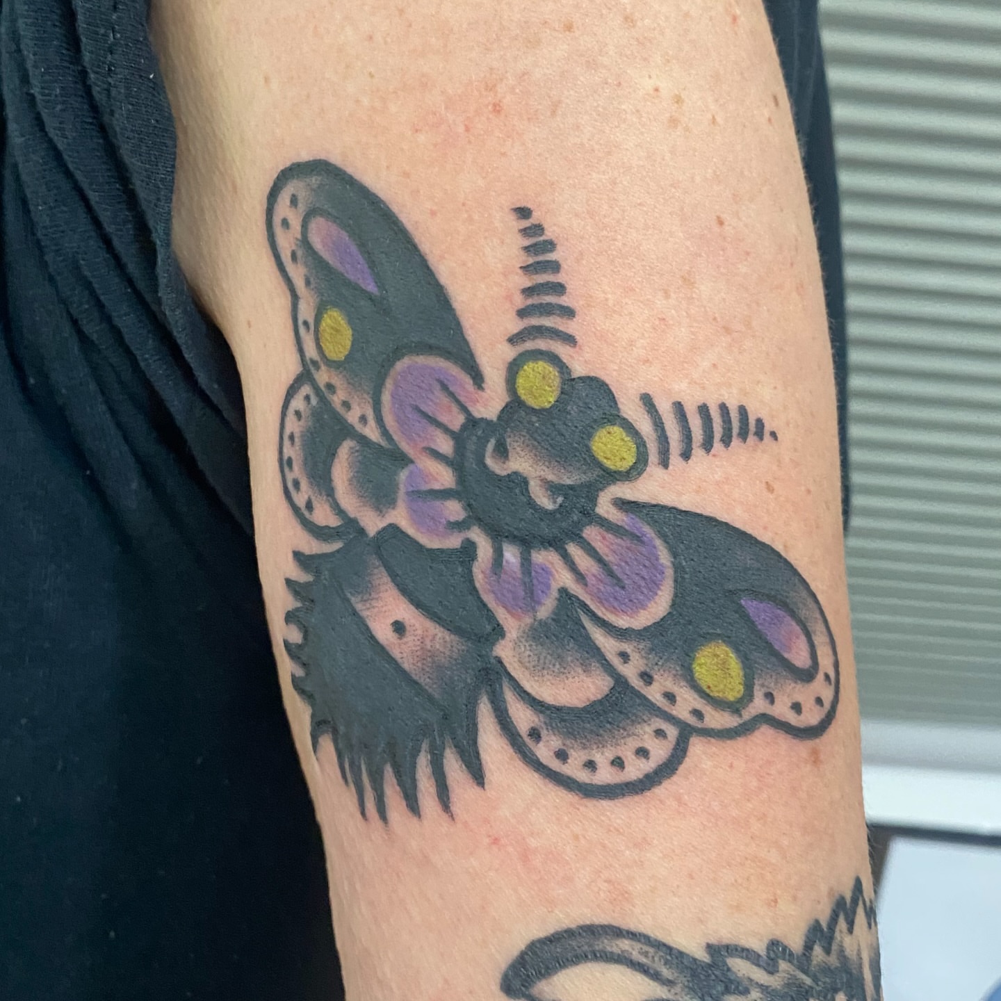Tattoo by @brucevtattoo — dotwork