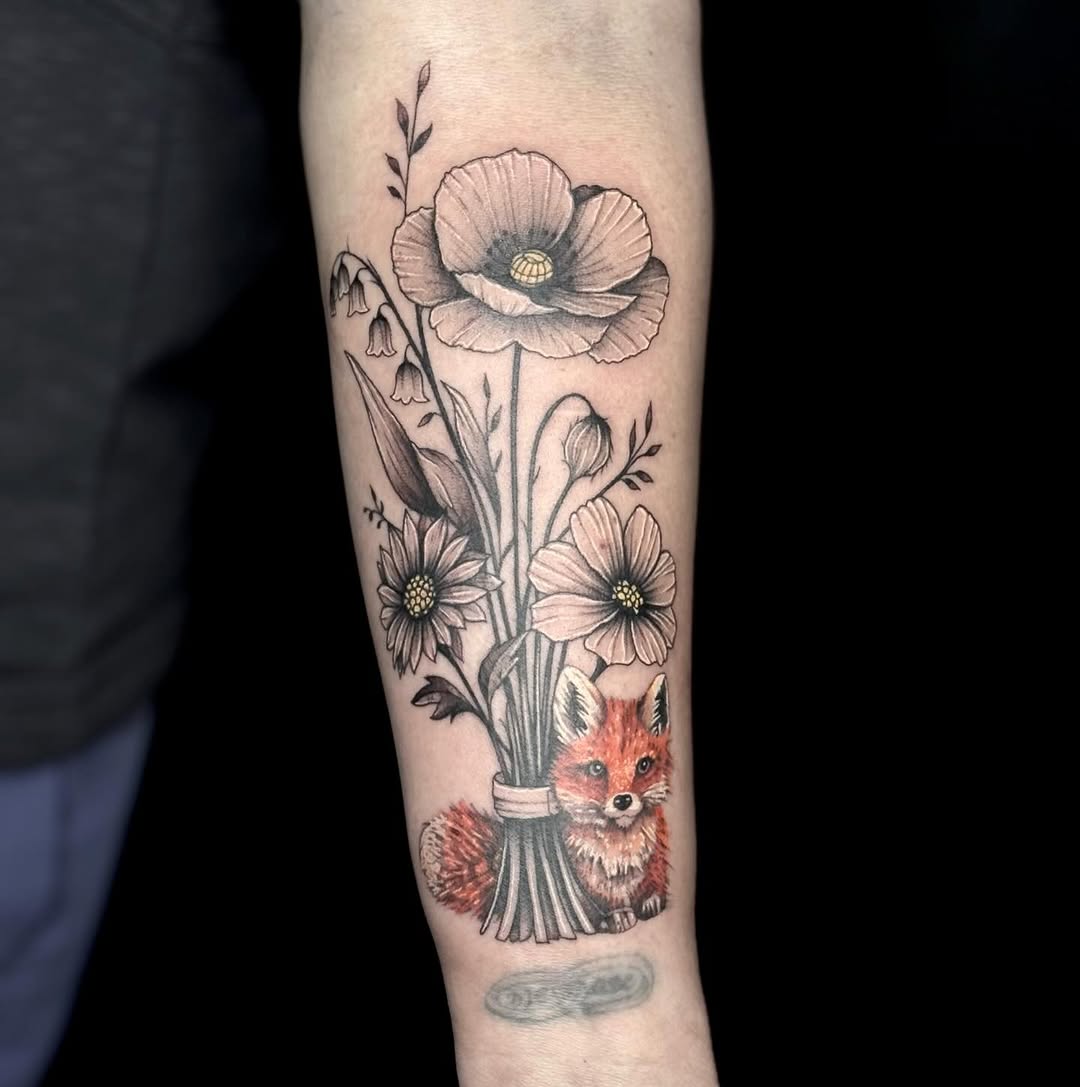 Tattoo by @kuraiinkz — realism, fine_line