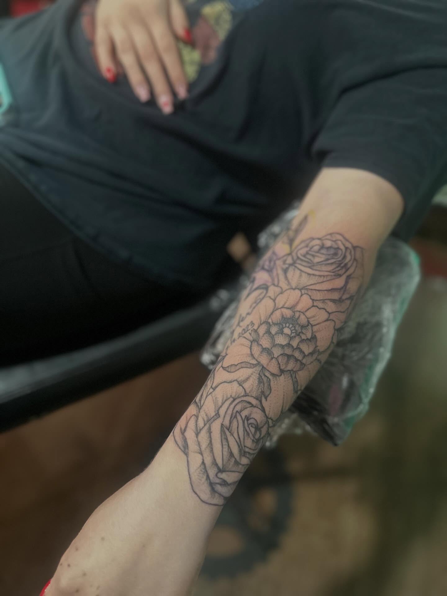 Tattoo by @highly_carver — black_and_grey