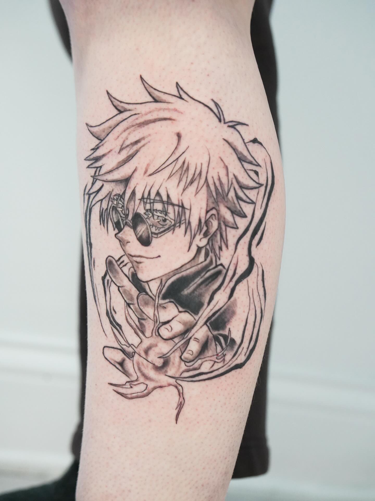 Tattoo by @skylito_creations — anime