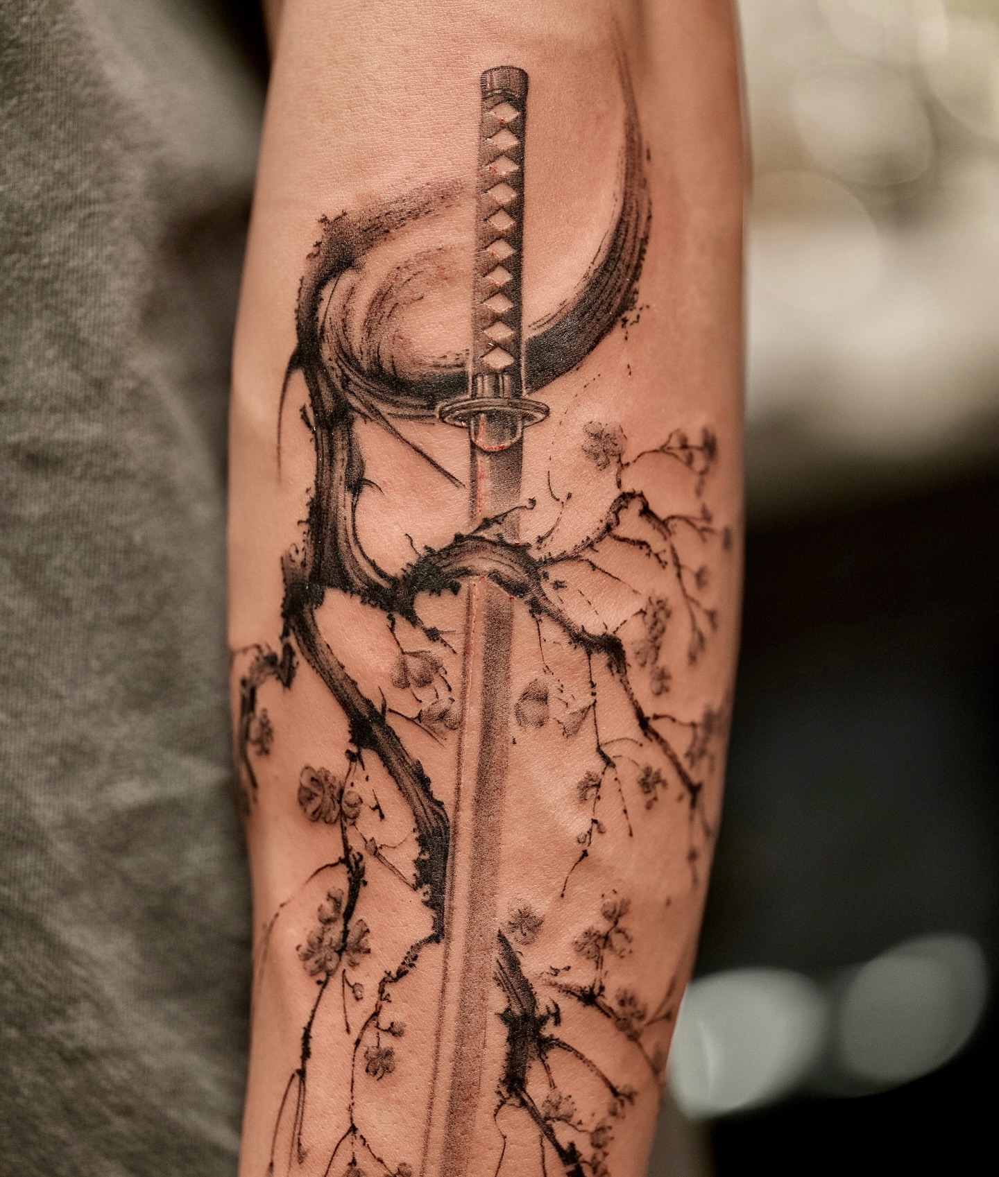 Tattoo by @d.w._modoink — black_and_grey, realism