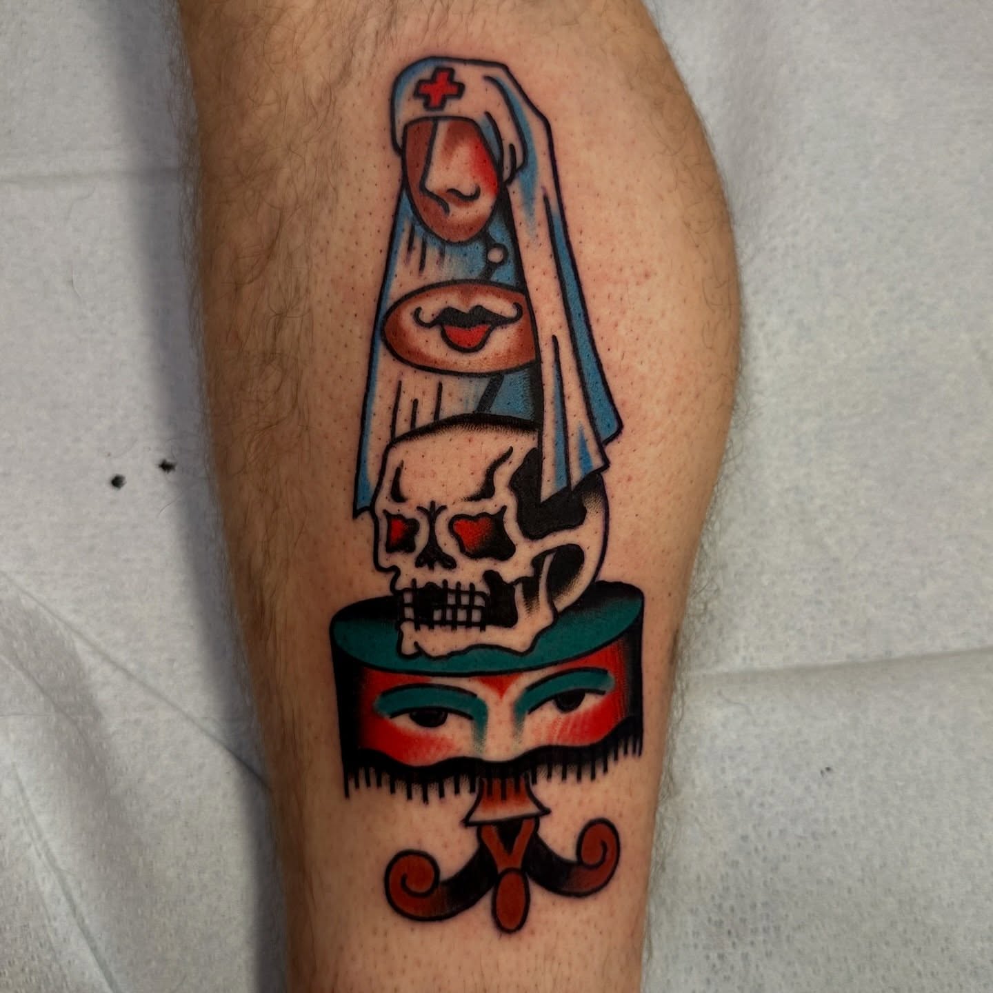 Tattoo by @marshall.gif — american_traditional