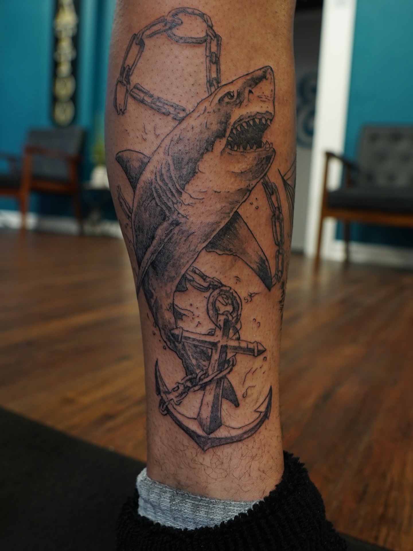 Tattoo by @eddycarrasquillotattooer — black_and_grey, realism