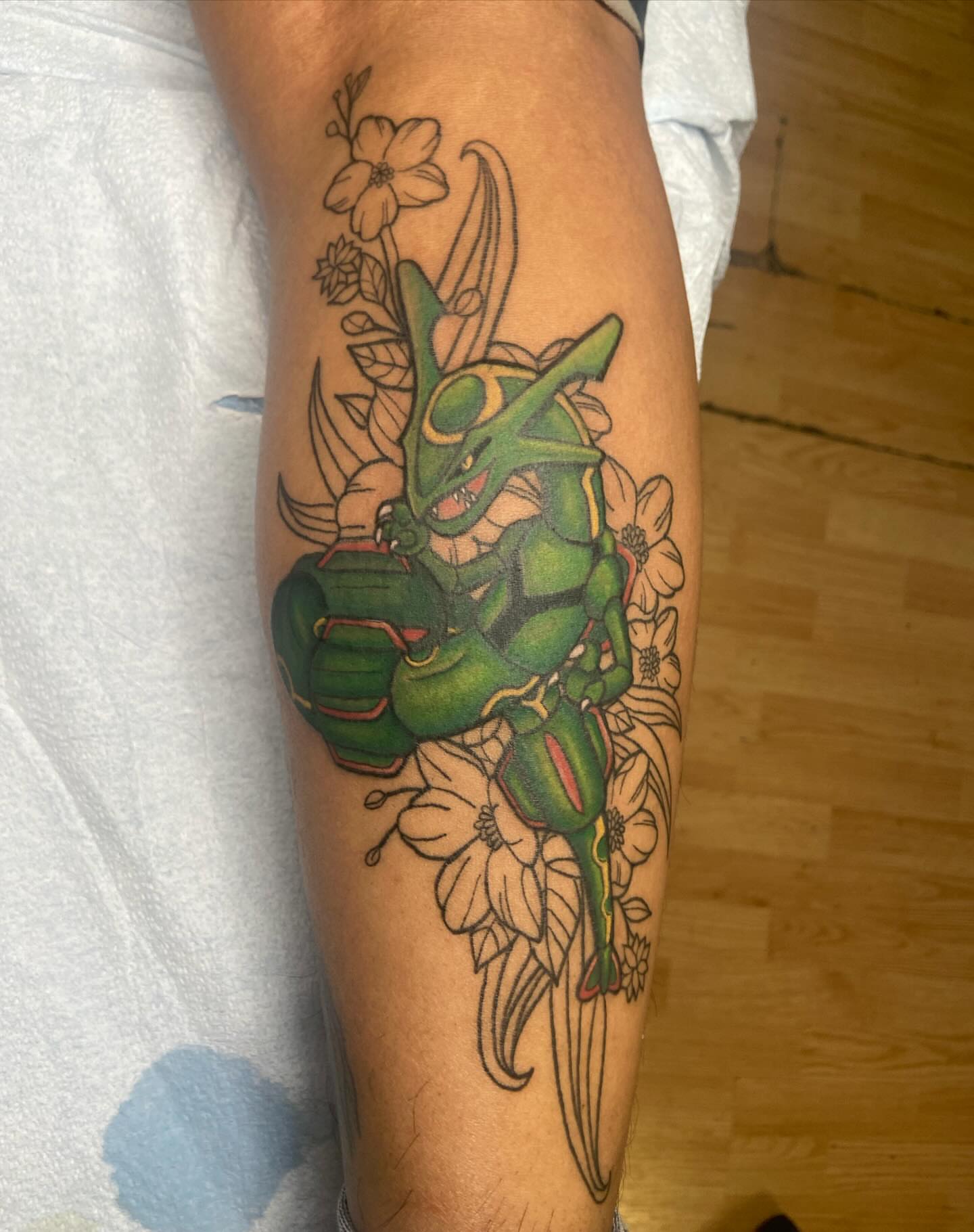 Tattoo by @khriss0301 — new_school, anime