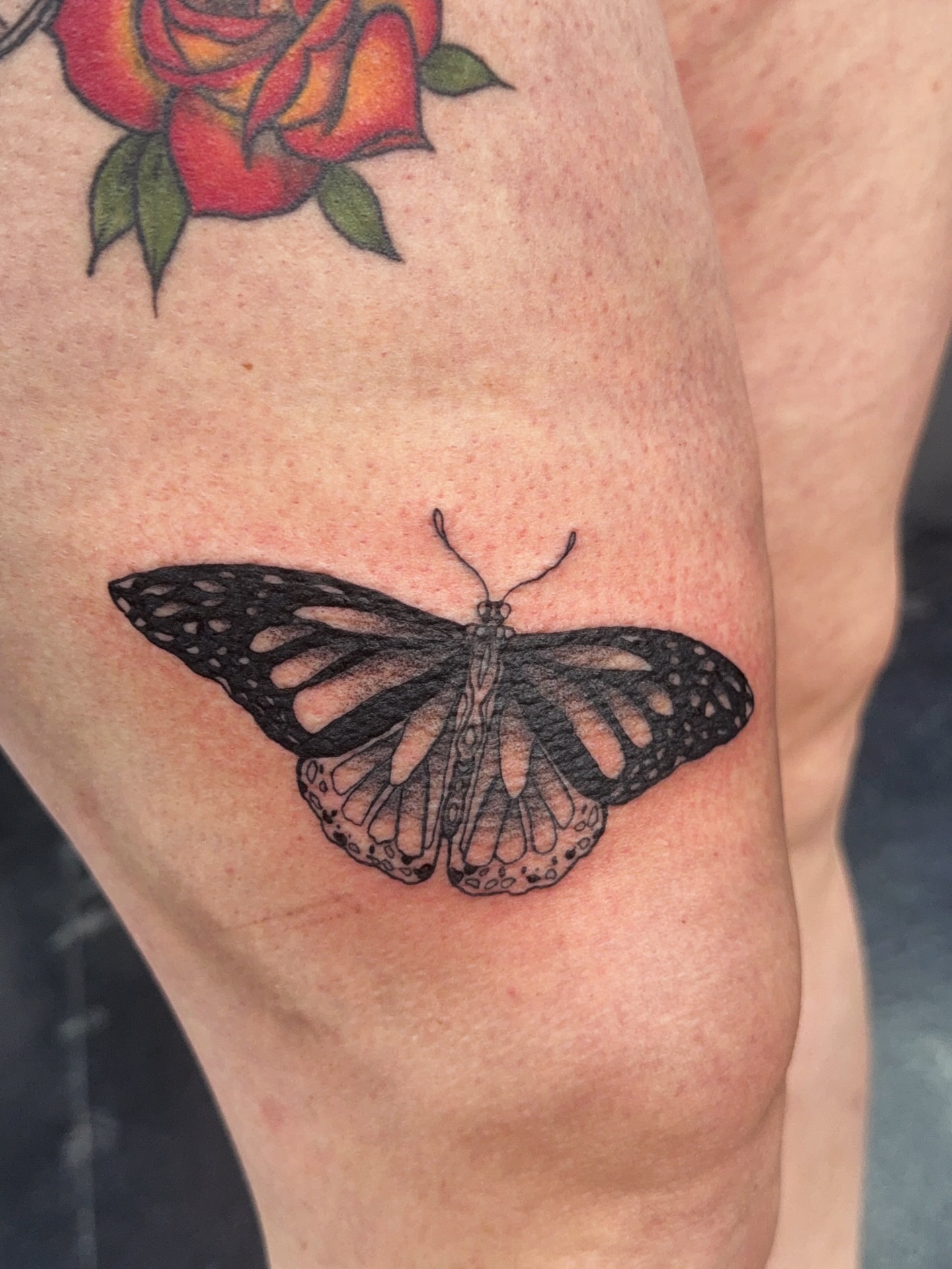 Tattoo by @toots_tattoos β black_and_grey
