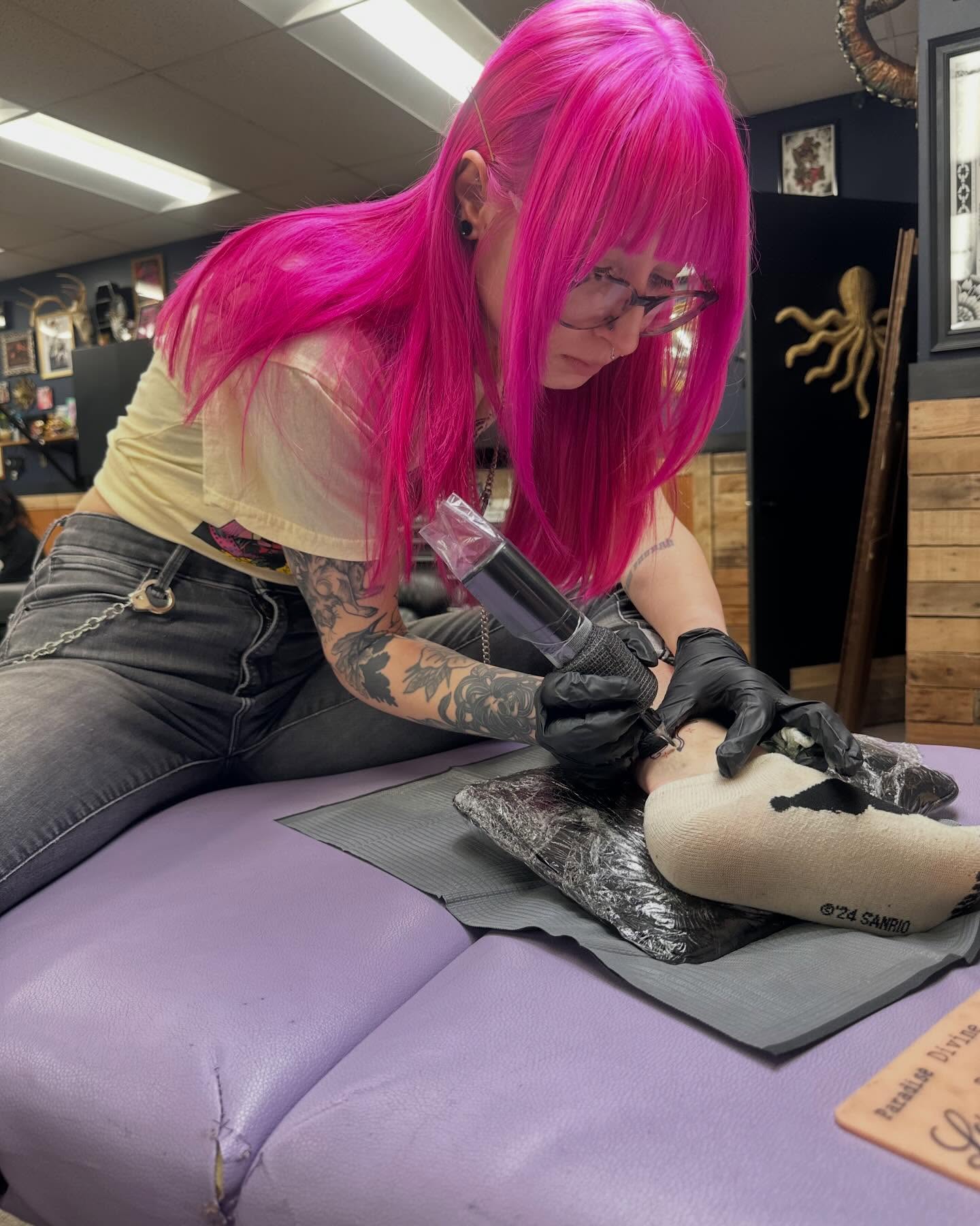 Tattoo by @kreidtattoo — black_and_grey
