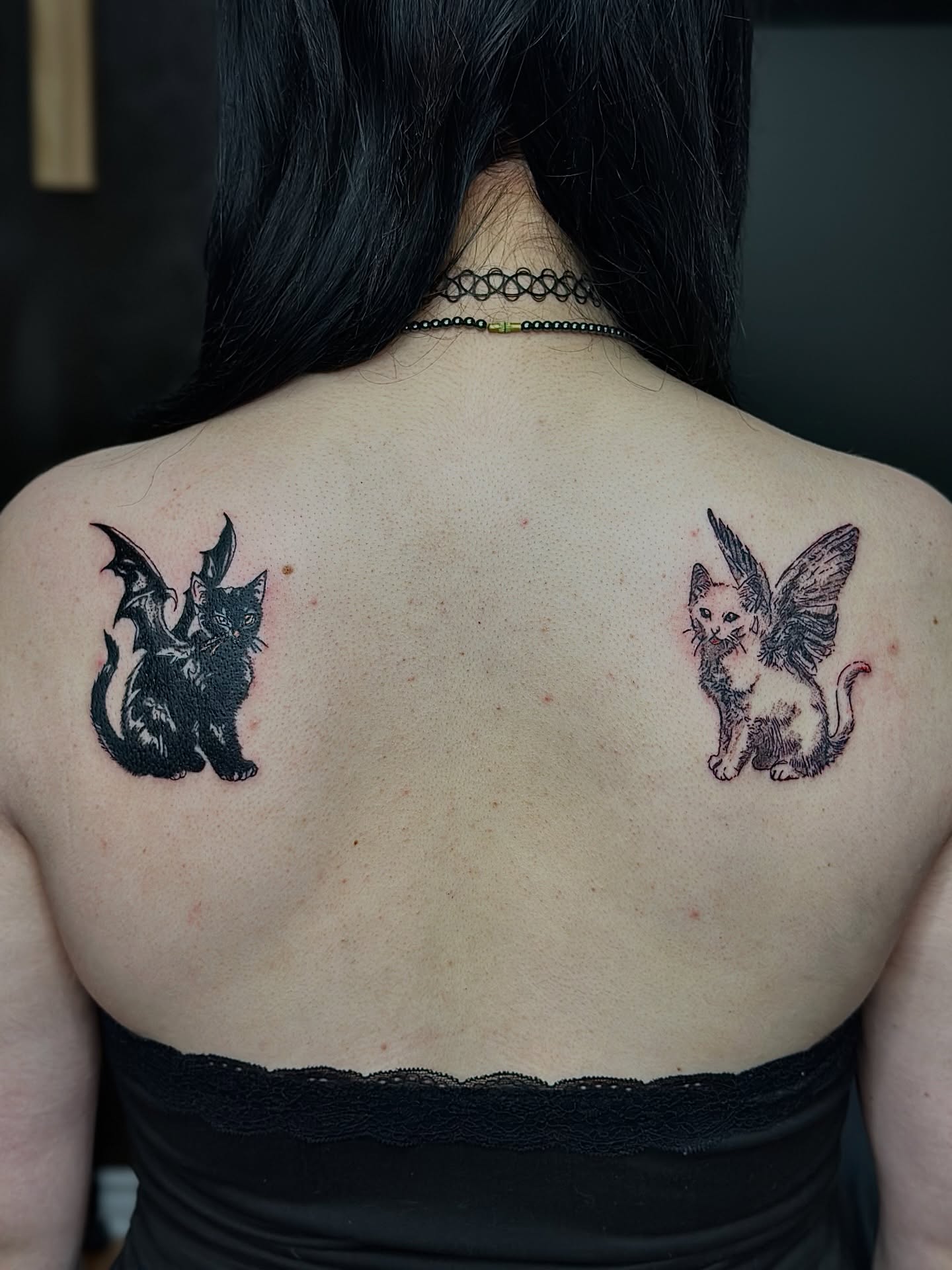 Tattoo by @alchemillia.tattoos — black_and_grey