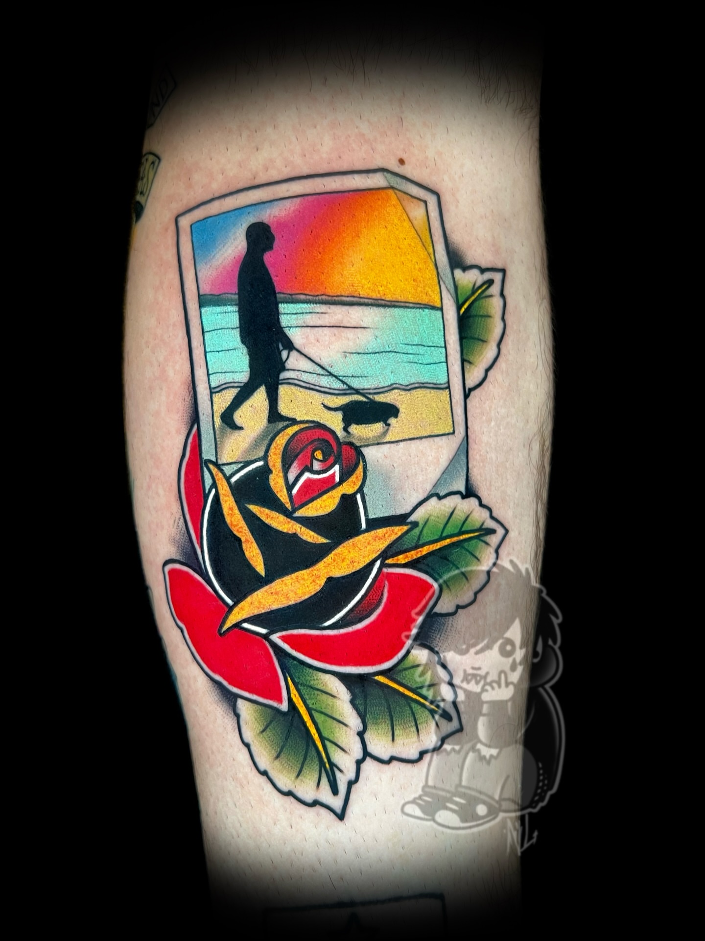 Tattoo by @nateleslietattoo — american_traditional