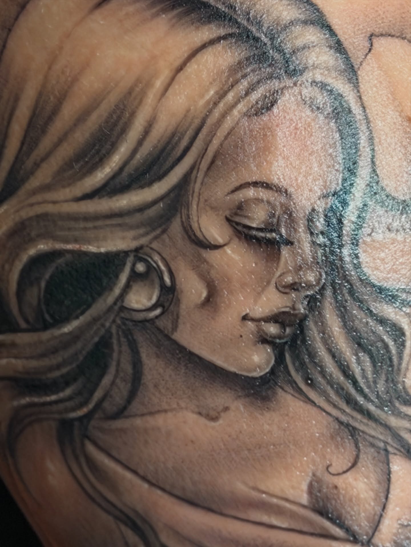 Tattoo by @ragingmaddie — realism