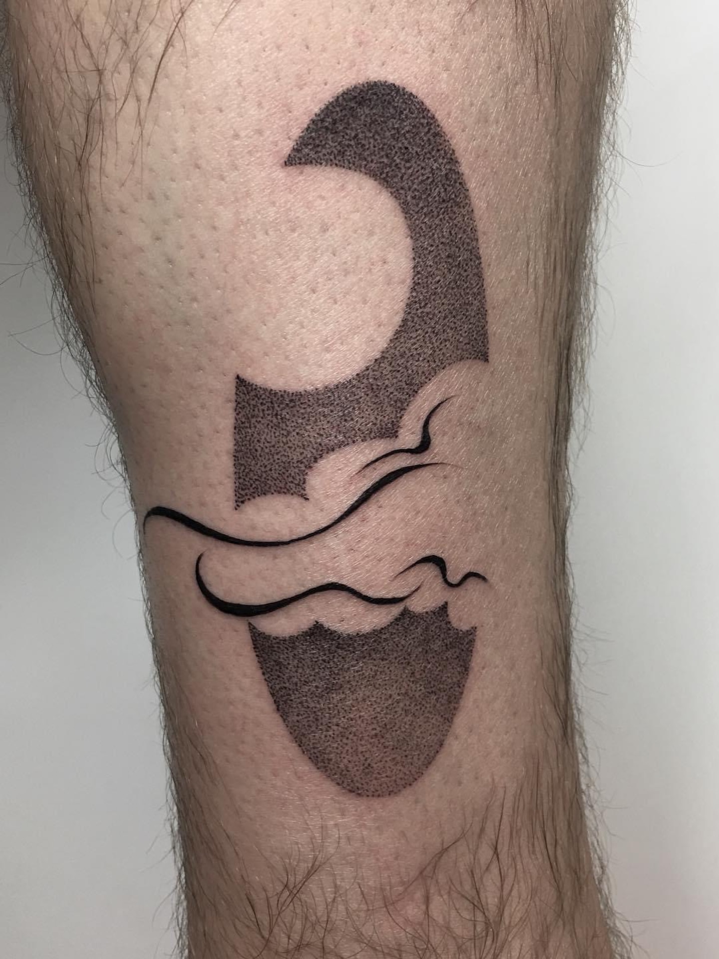 Tattoo by @douceliigne — dotwork