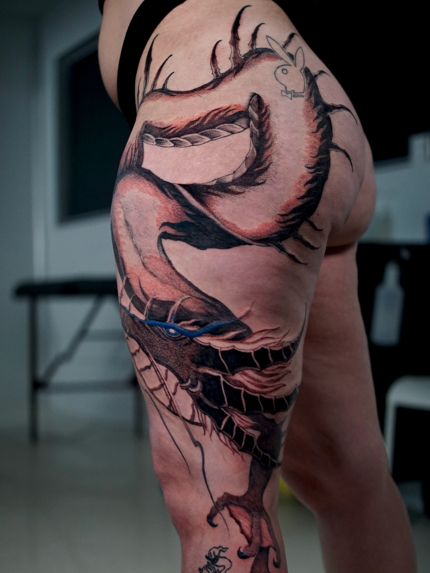 Tattoo by @cee.destined β black_and_grey, realism