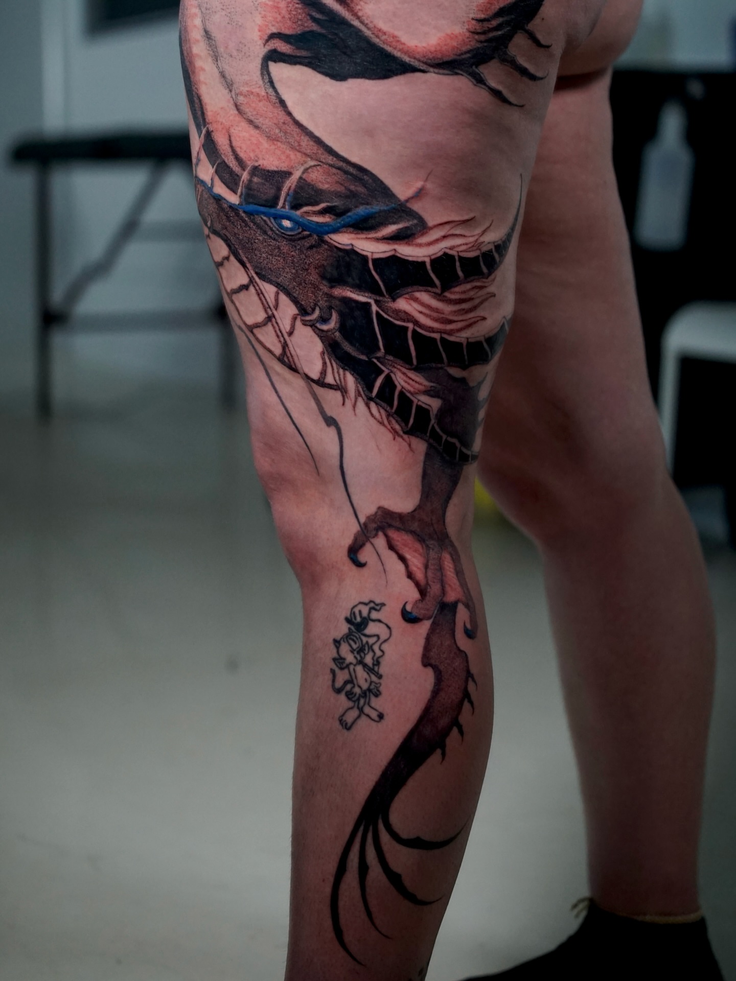 Tattoo by @cee.destined β realism, dark_realism