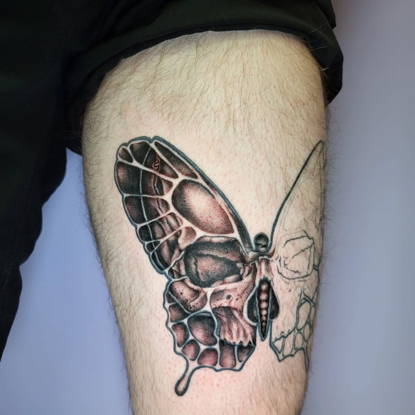 Tattoo by @willmcginnart — dark_realism, geometric