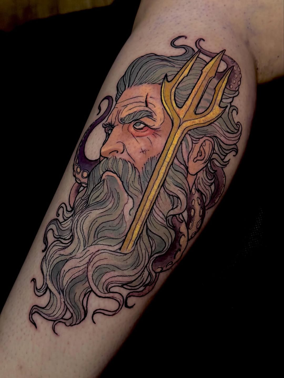 Tattoo by @joshmoontattoos โ neo_traditional, realism