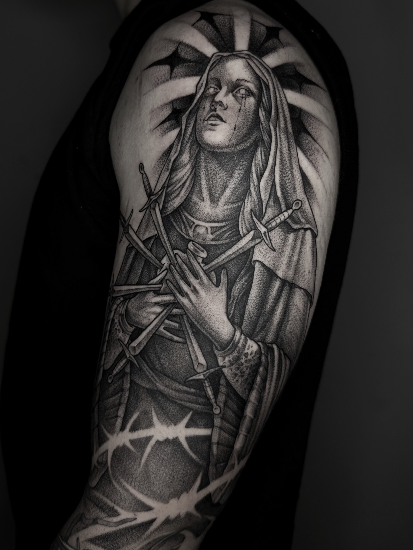 Tattoo by @panyvinoo — black_and_grey, realism