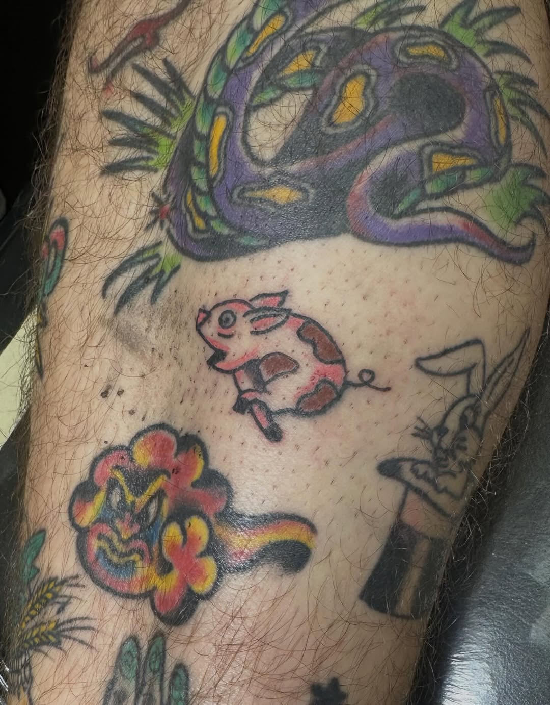 Tattoo by @columbusconductor — american_traditional