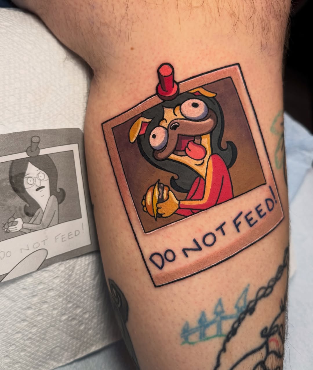 Tattoo by @toothjuice_ — new_school, anime