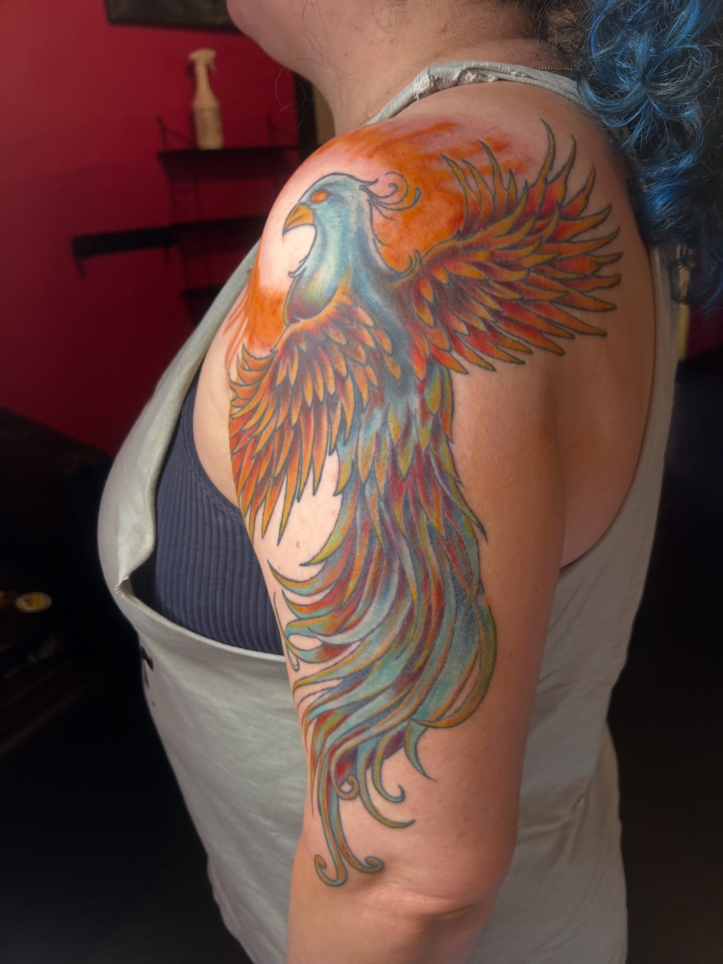 Tattoo by @purrsimmonkitten — new_school, watercolor
