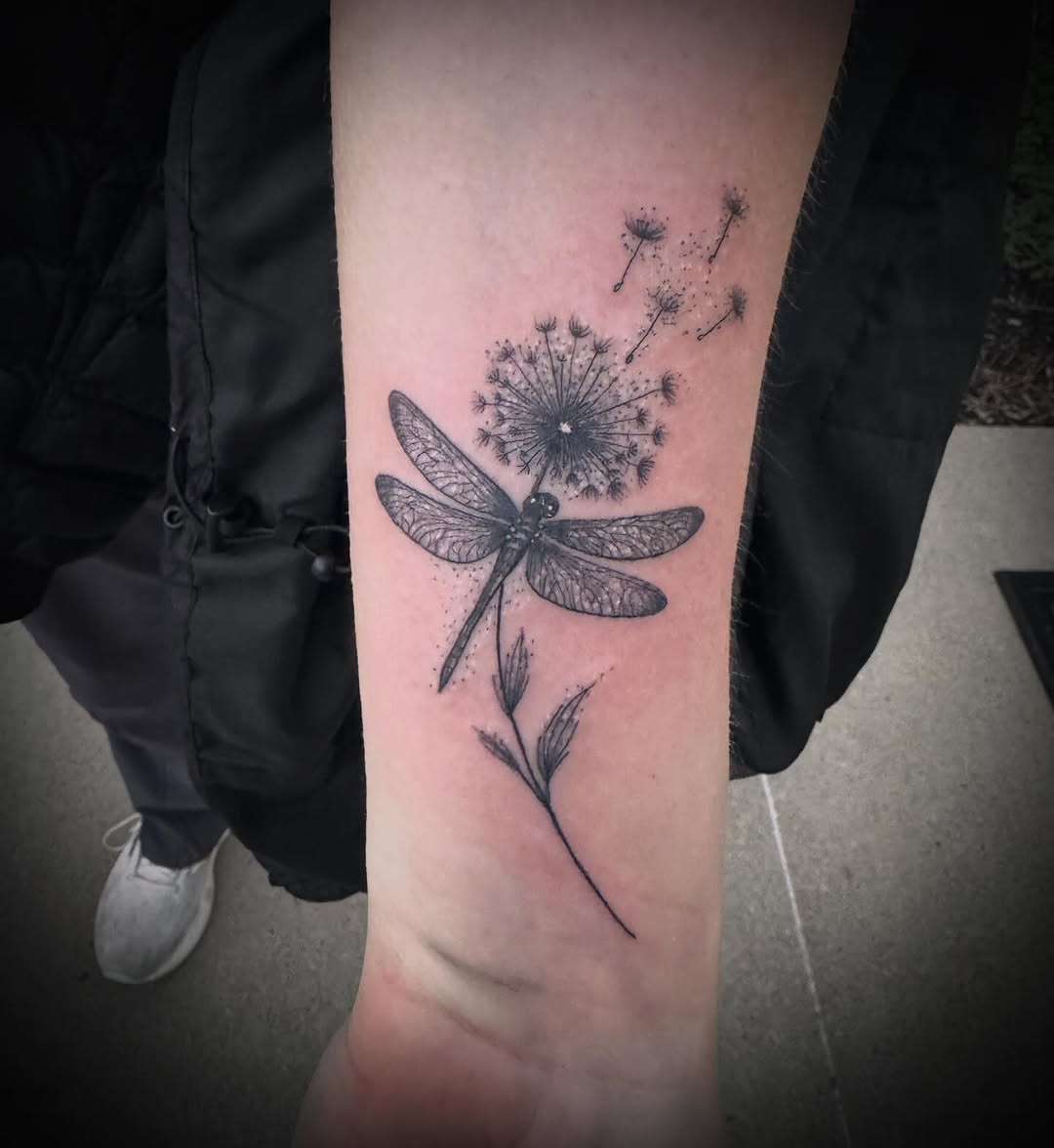 Tattoo by @tattoos_by_johnd — fine_line, black_and_grey