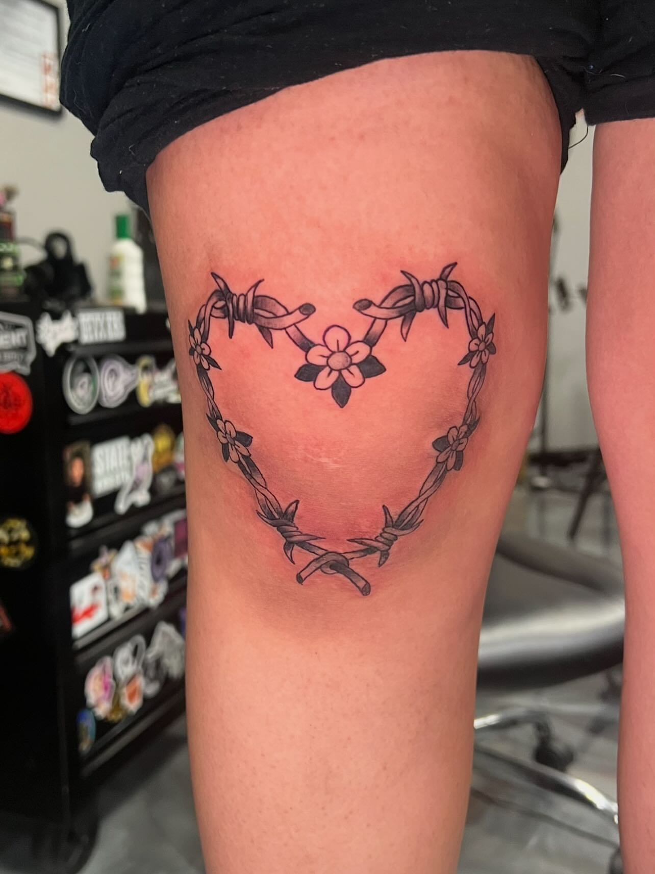 Tattoo by @marztattz — black_and_grey