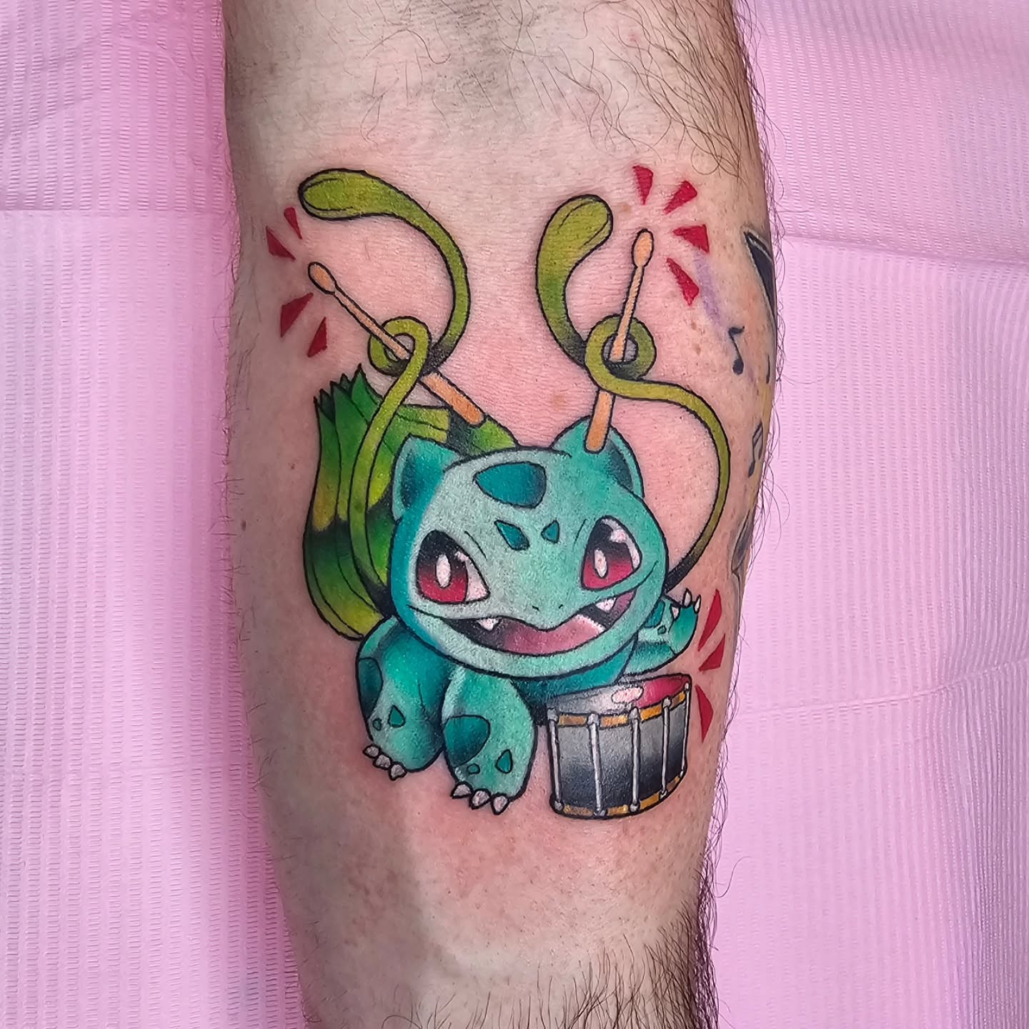 Tattoo by @buhberri_art — new_school, anime
