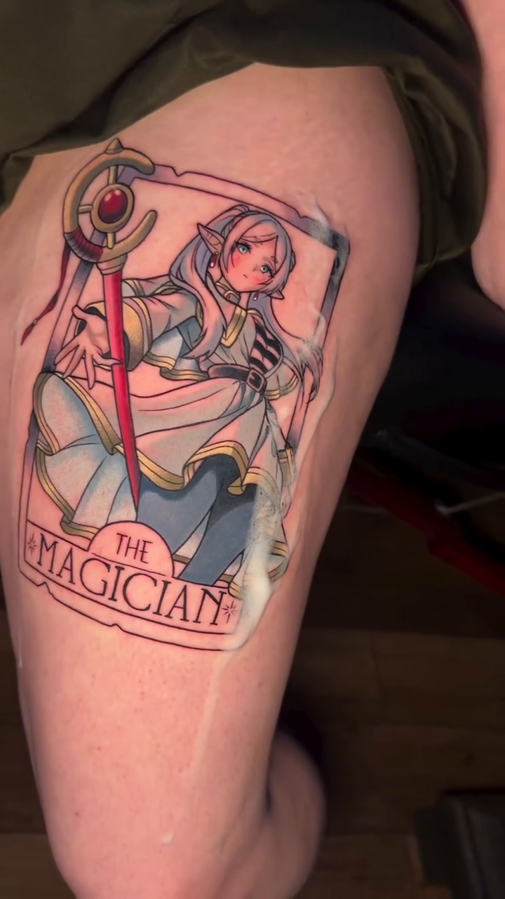 Tattoo by @tatts_by_tasha — anime