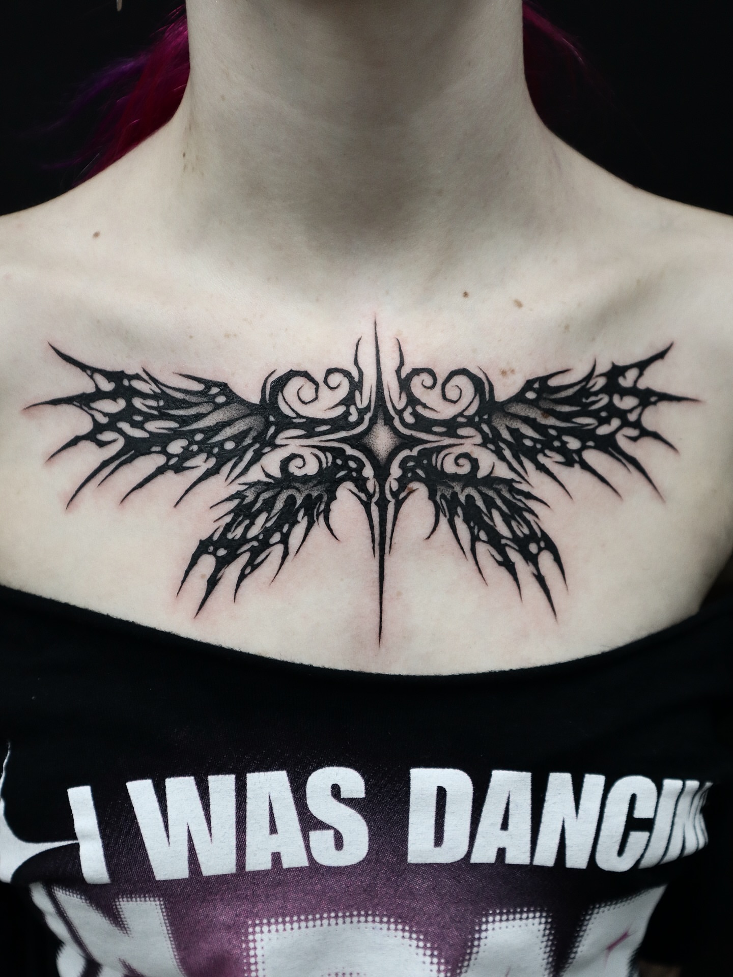 Tattoo by @deathcandy_art — tribal