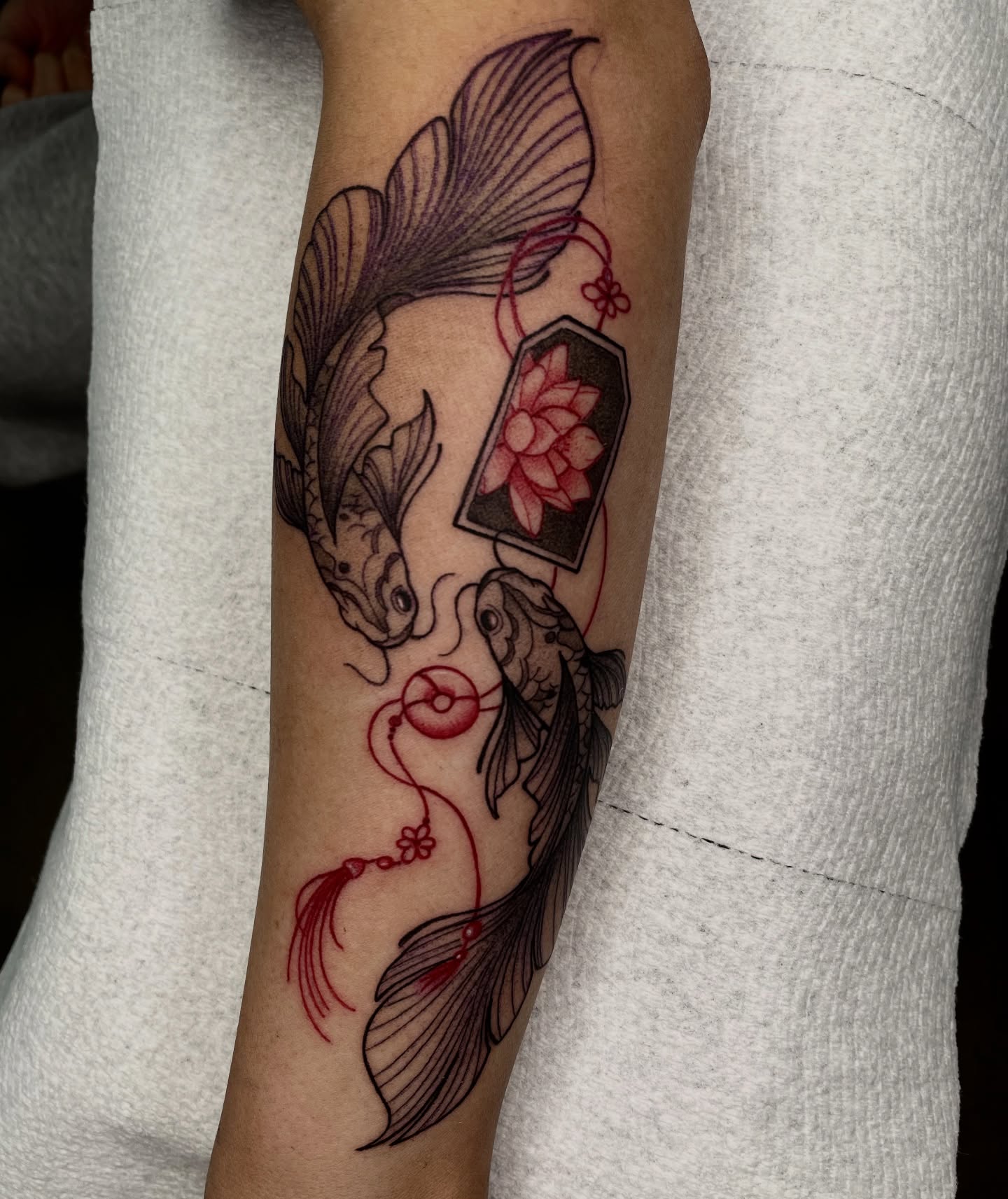 Tattoo by @sillylittleduck — japanese_irezumi