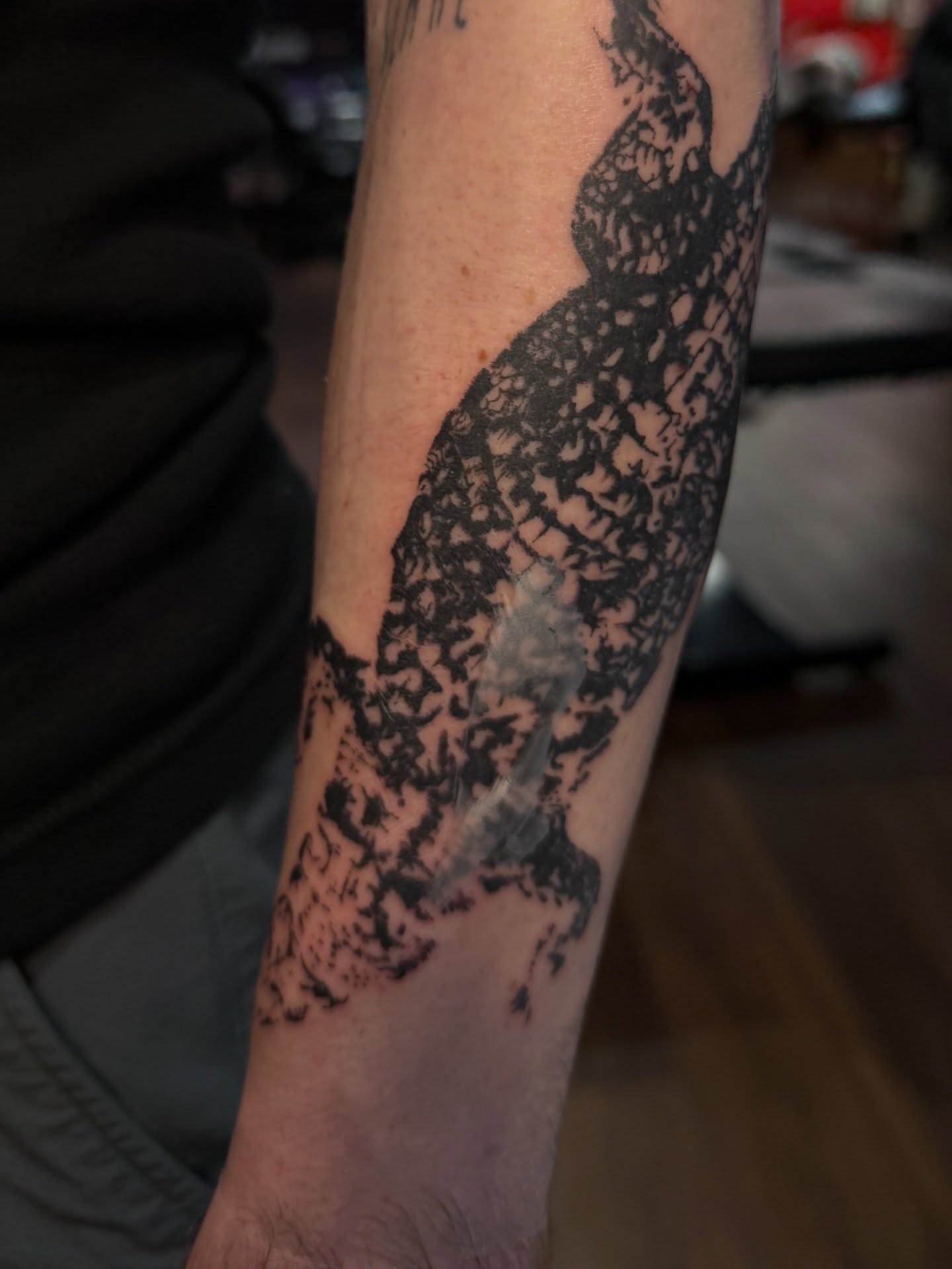 Tattoo by @mitch_soup — black_and_grey
