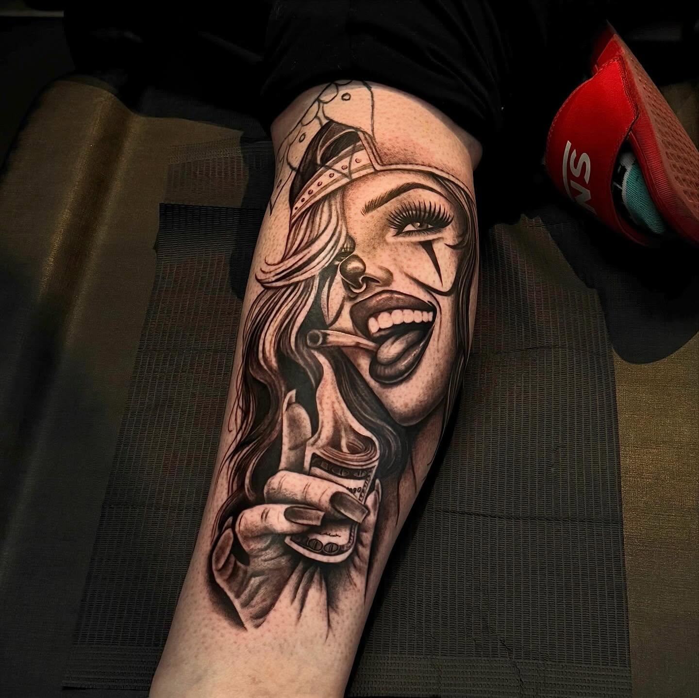 Tattoo by @skullsionink β realism