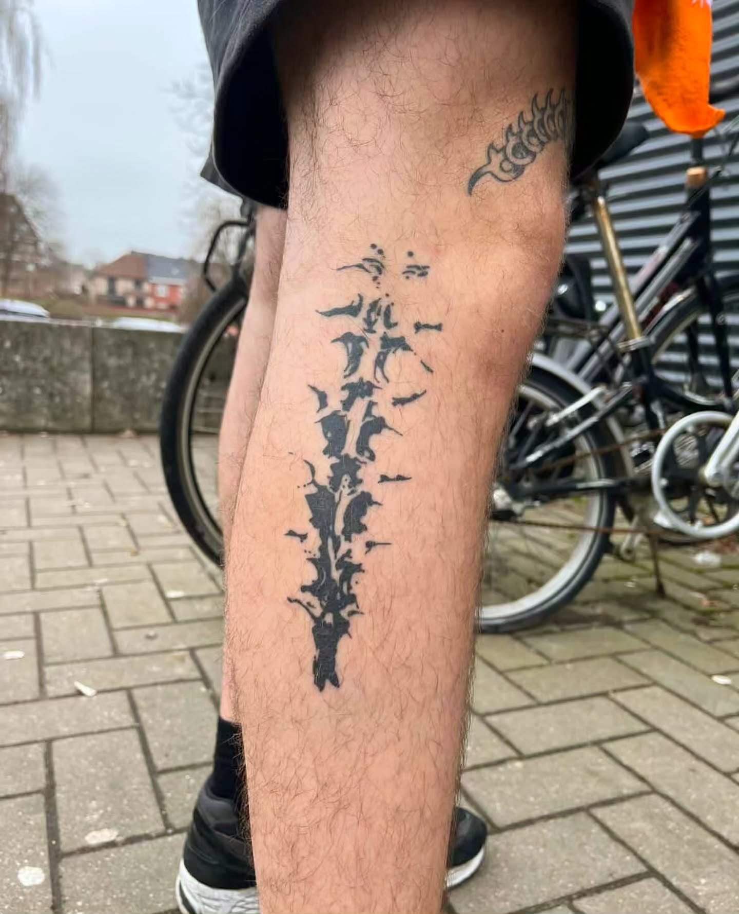 Tattoo by @kittra_ttt — black_and_grey