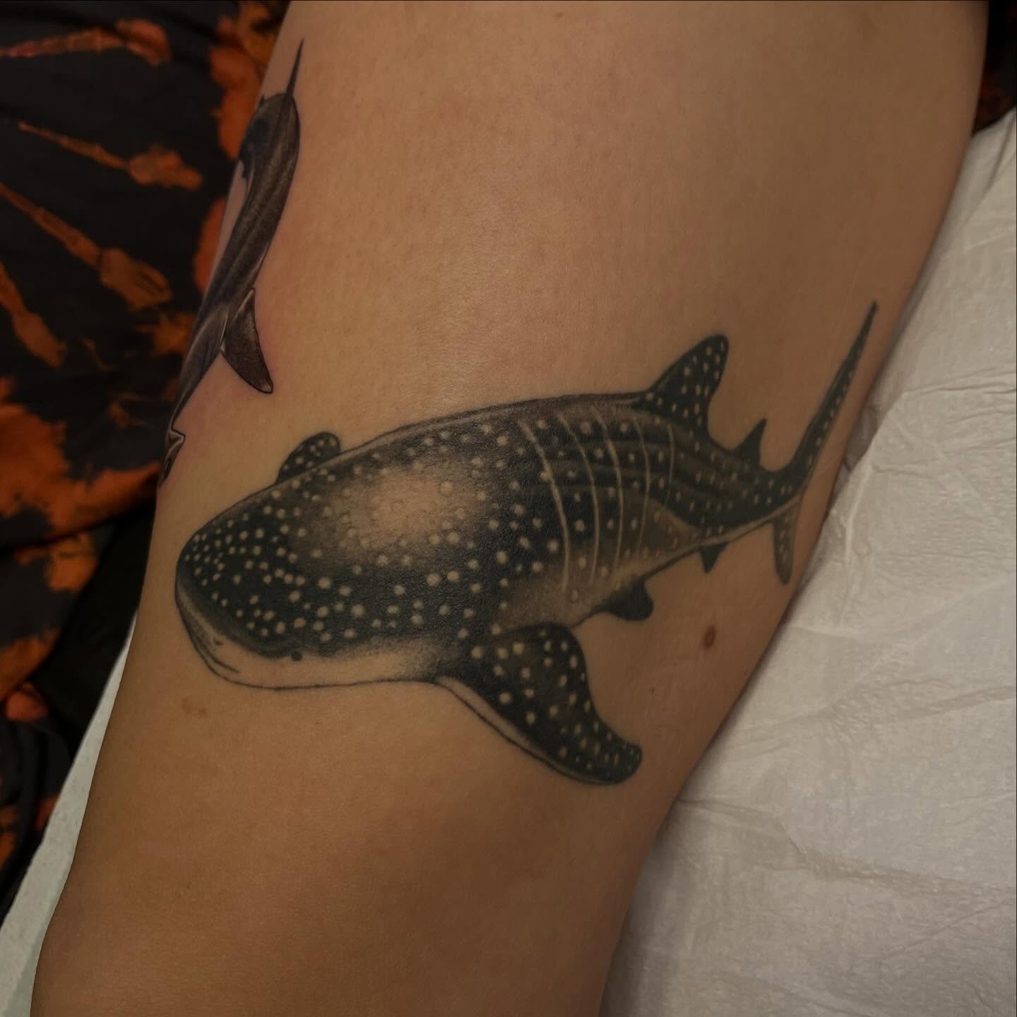 Tattoo by @adamhabecker — dotwork