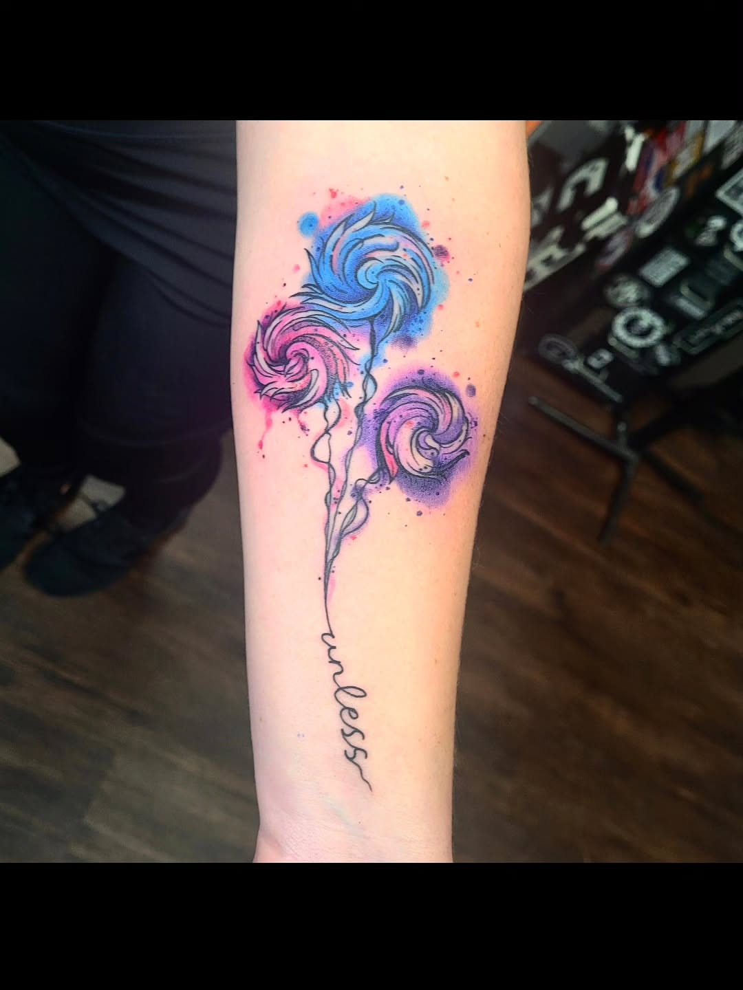Tattoo by @tatsbykyra1 โ watercolor