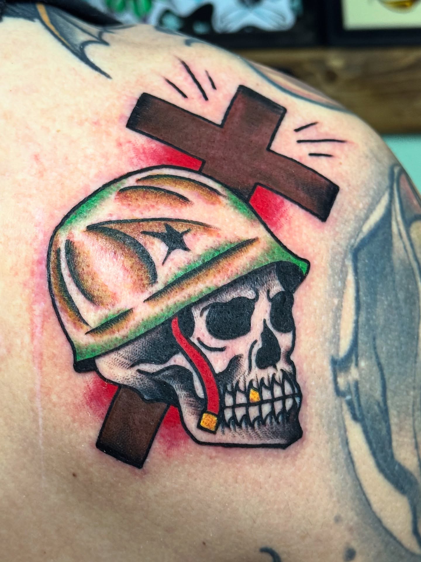 Tattoo by @themactatty — american_traditional