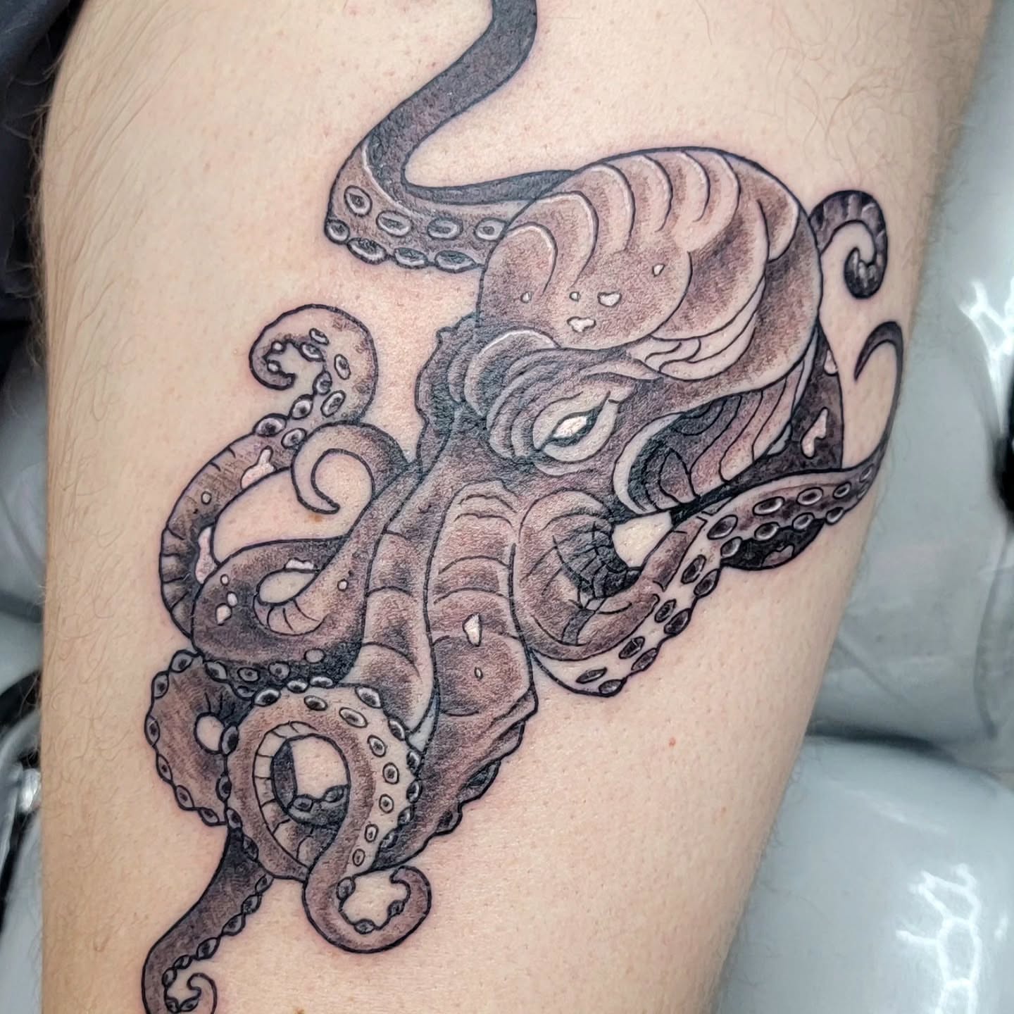 Tattoo by @tattoosbyjstar — black_and_grey