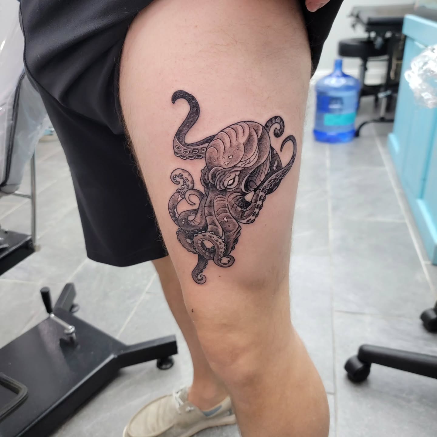 Tattoo by @tattoosbyjstar — black_and_grey