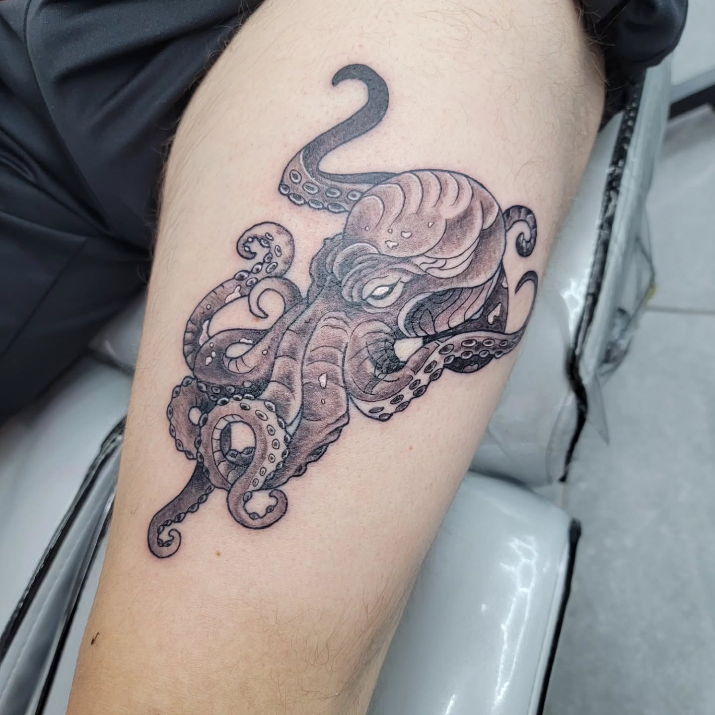 Tattoo by @tattoosbyjstar — black_and_grey