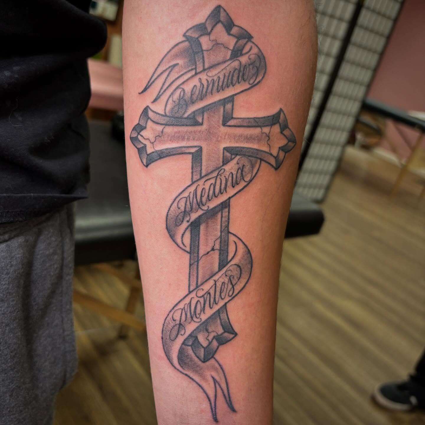 Tattoo by @jayytattoos_ — black_and_grey