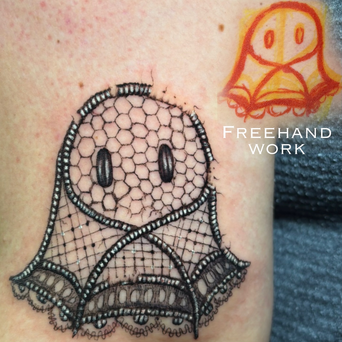 Tattoo by @cheyenne.tattoos — blackwork, geometric