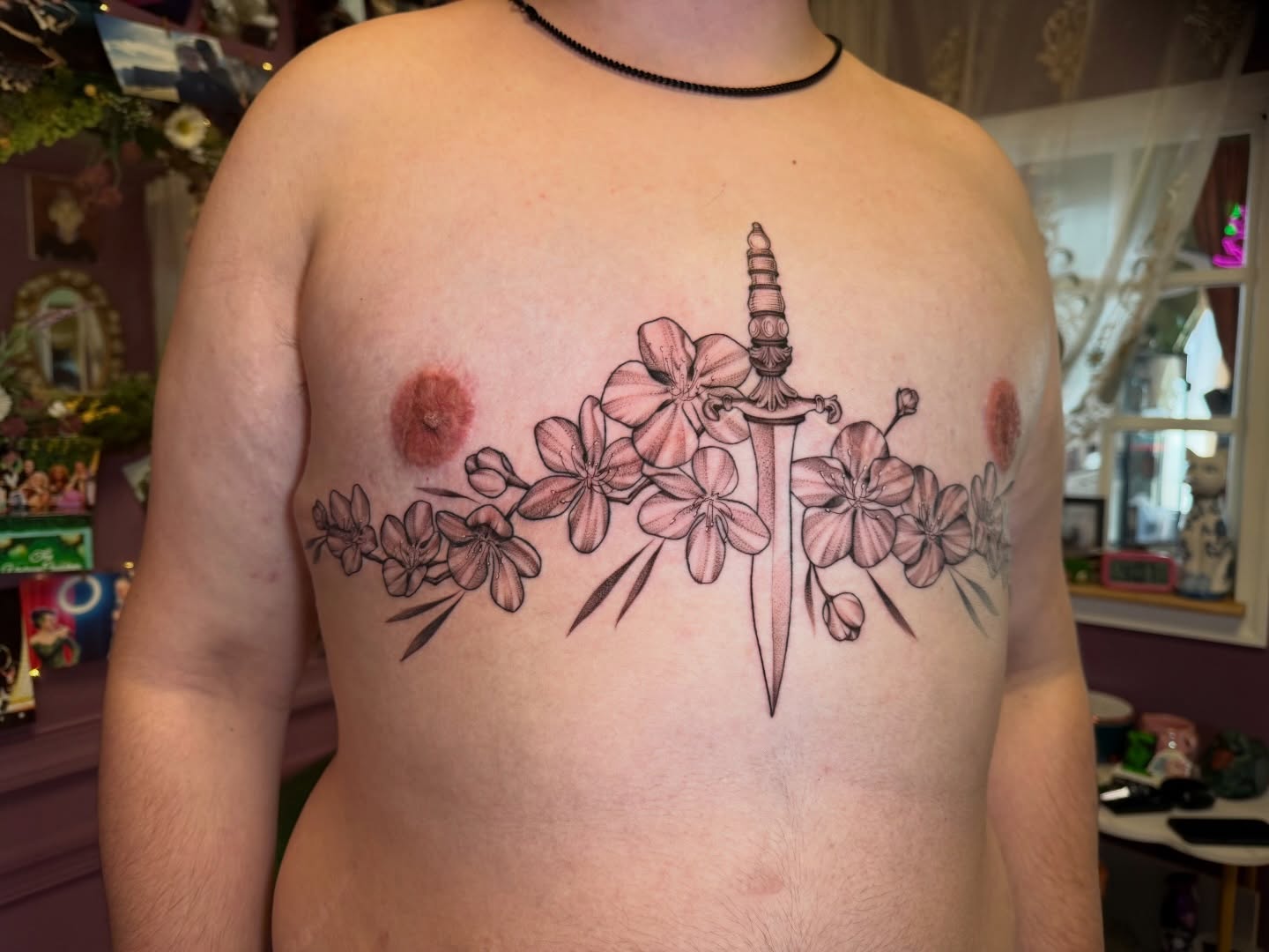 Tattoo by @virginiaswampwitch โ black_and_grey