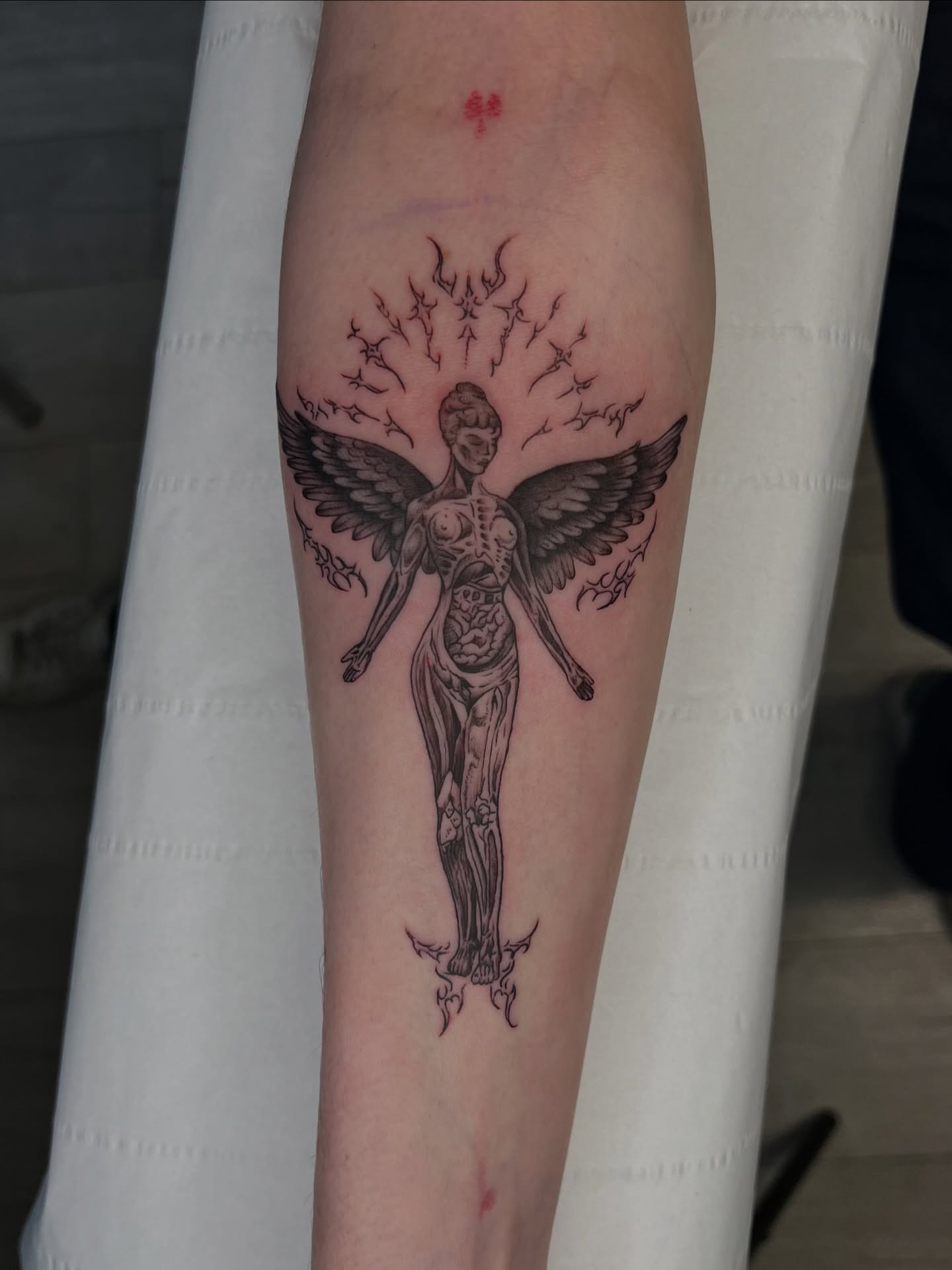 Tattoo by @soppa_tattoo — black_and_grey, realism