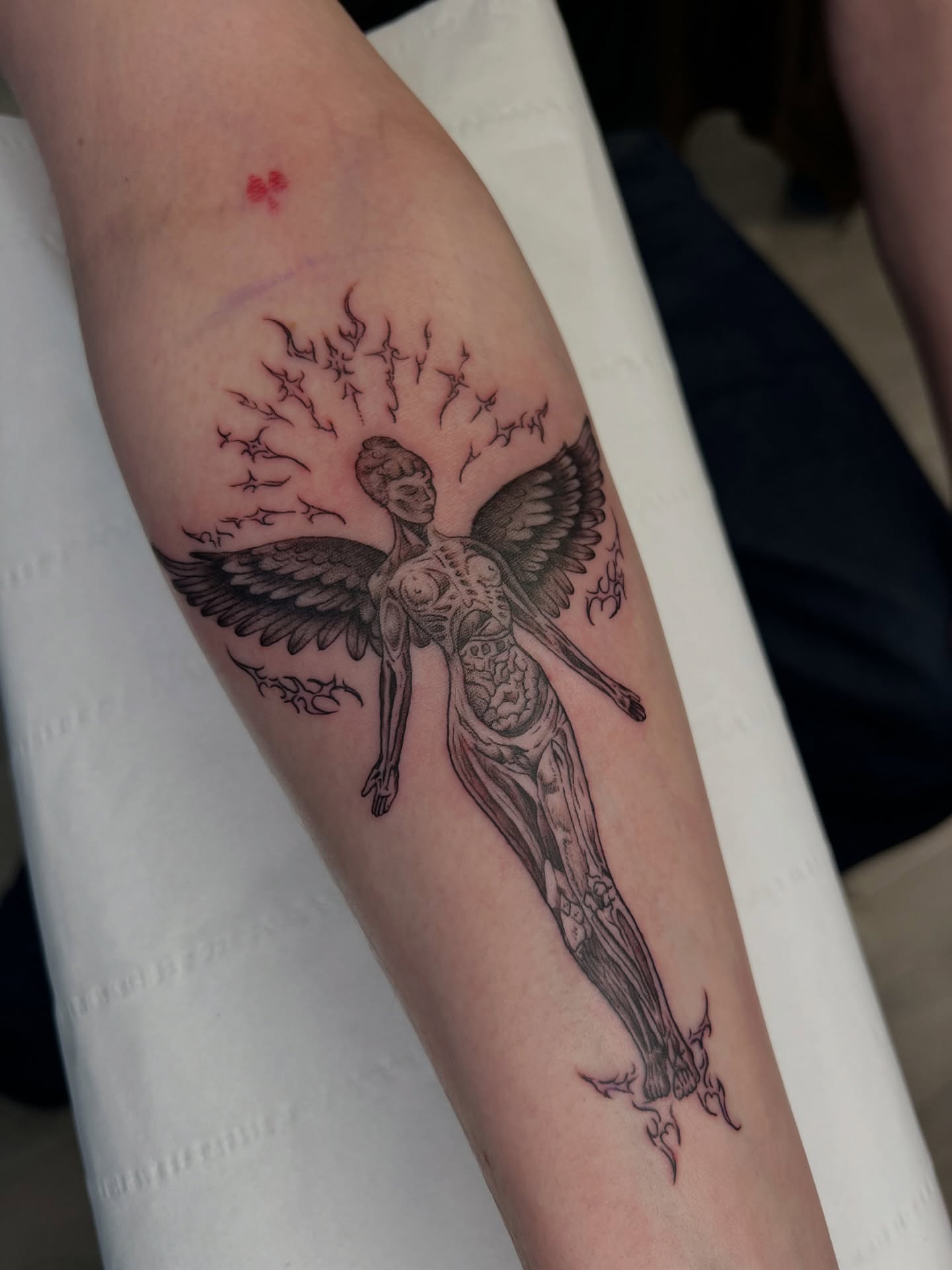 Tattoo by @soppa_tattoo — black_and_grey, realism