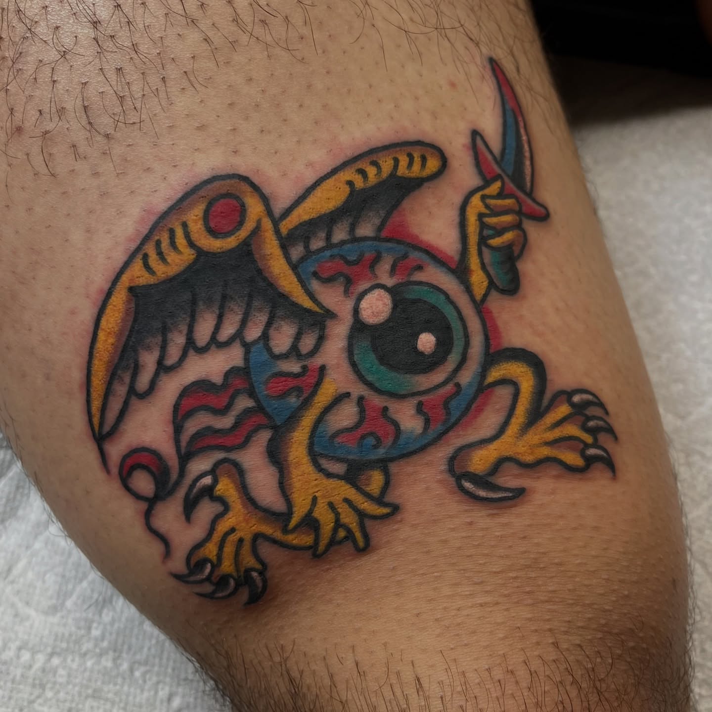 Tattoo by @jeffrileytattoo — new_school, anime