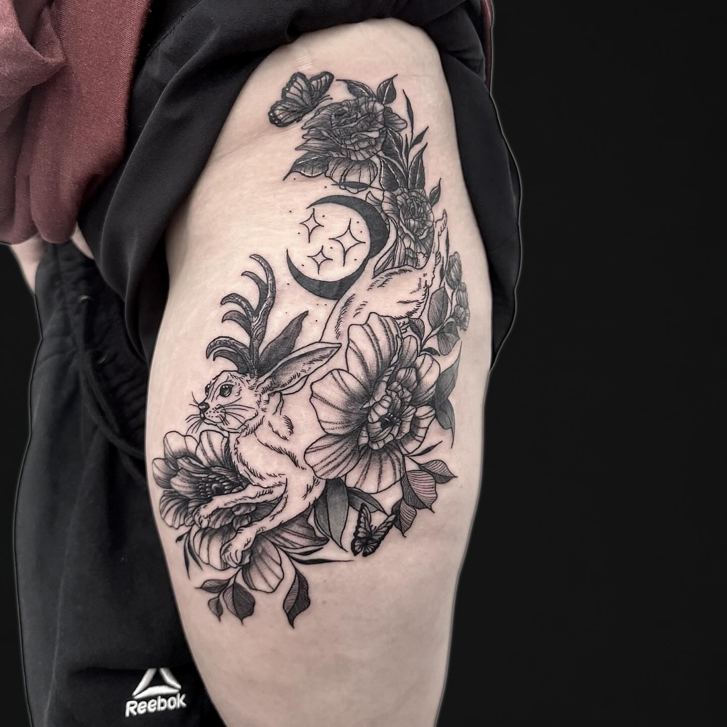 Tattoo by @ashestoashestattoo — black_and_grey, realism