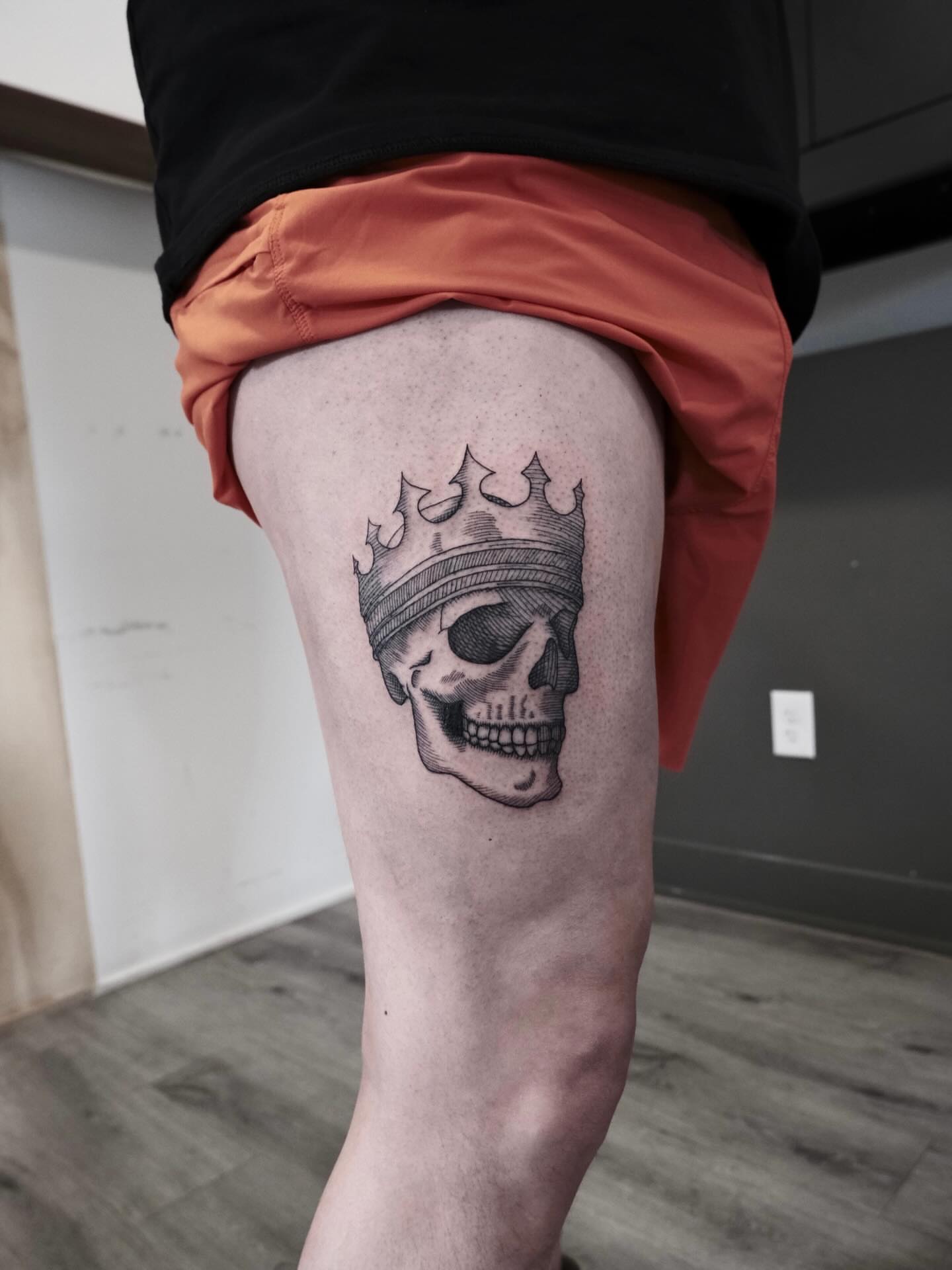Tattoo by @nocool_kim — black_and_grey