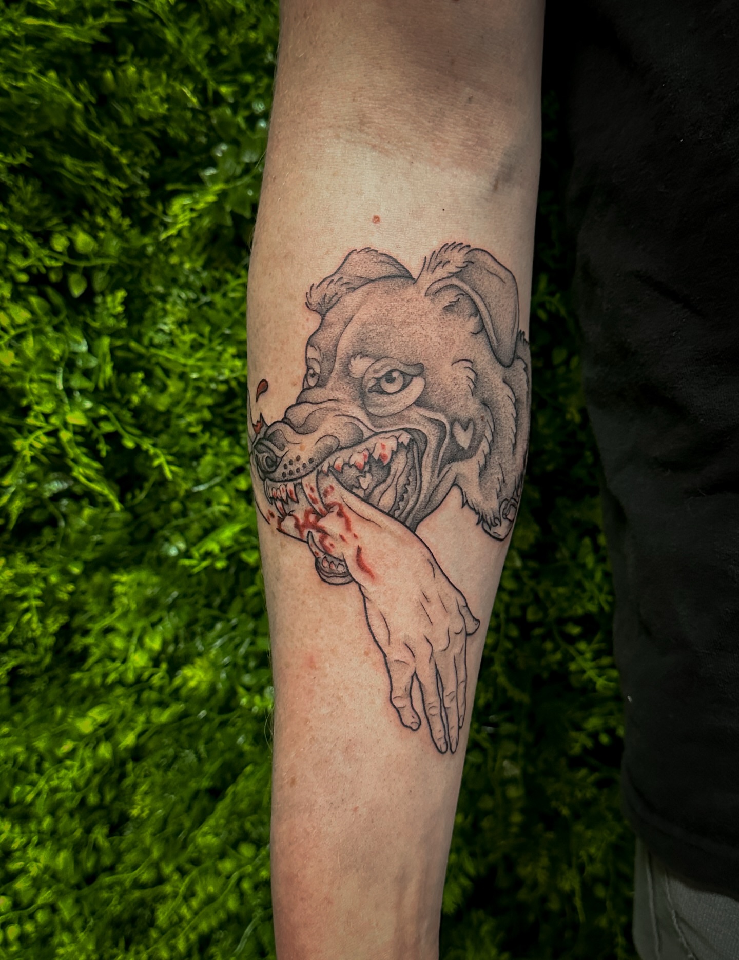 Tattoo by @rachtats โ realism, dark_realism