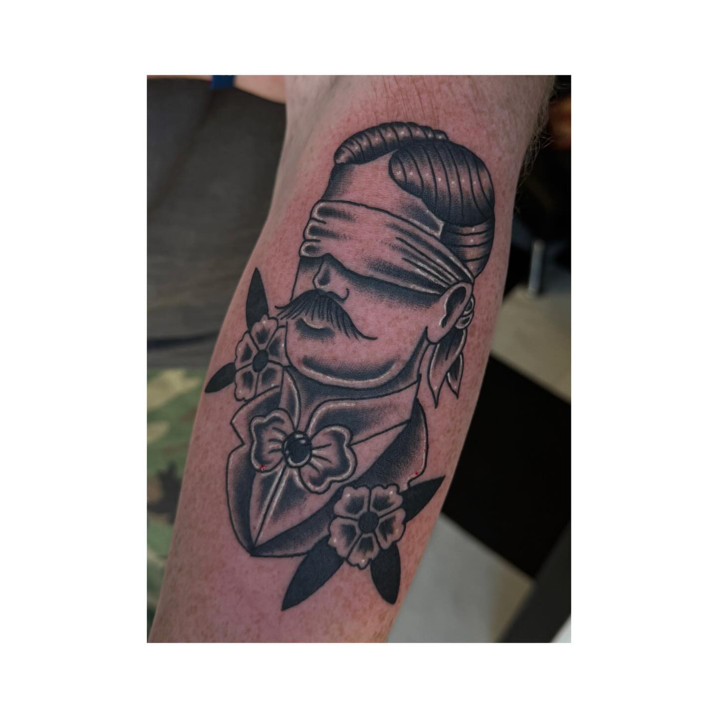 Tattoo by @tattooschooldropout β american_traditional, black_and_grey