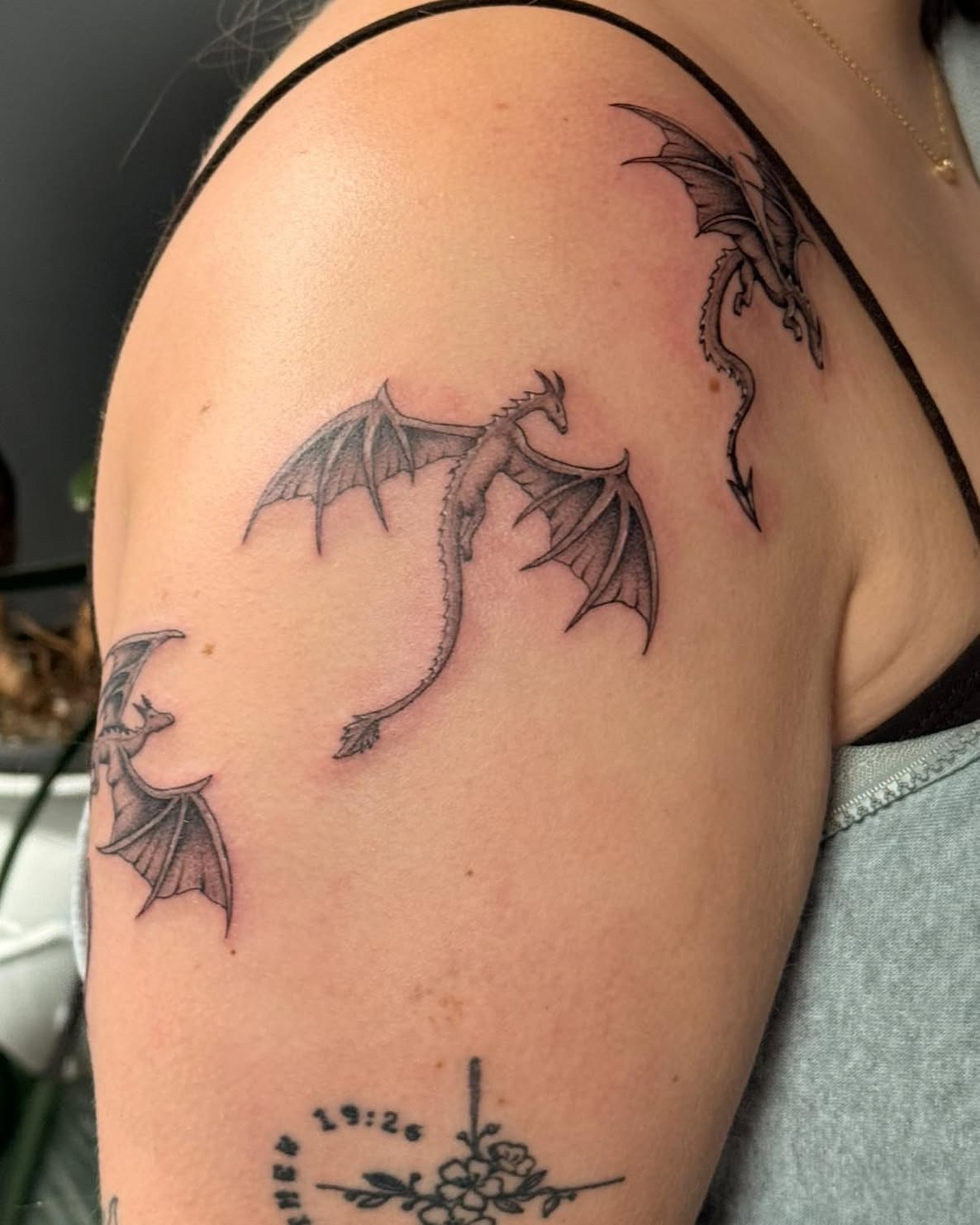 Tattoo by @ink.by.angel89 — black_and_grey