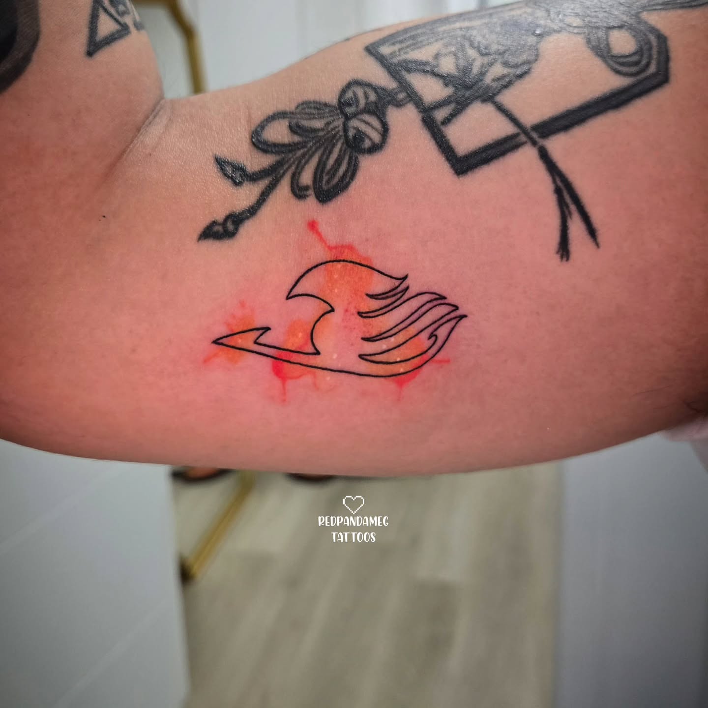 Tattoo by @redpandameg β watercolor