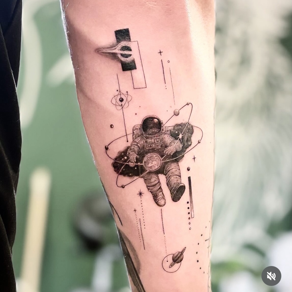 Tattoo by @joytattoo.flashbook — dotwork, geometric